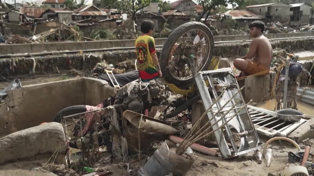 El tifón Kalmaegi deja un rastro de destrucción en Filipinas