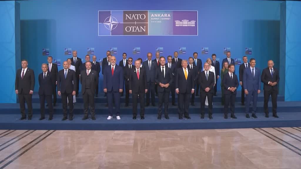 NATO summit wraps up with a display of relative unity