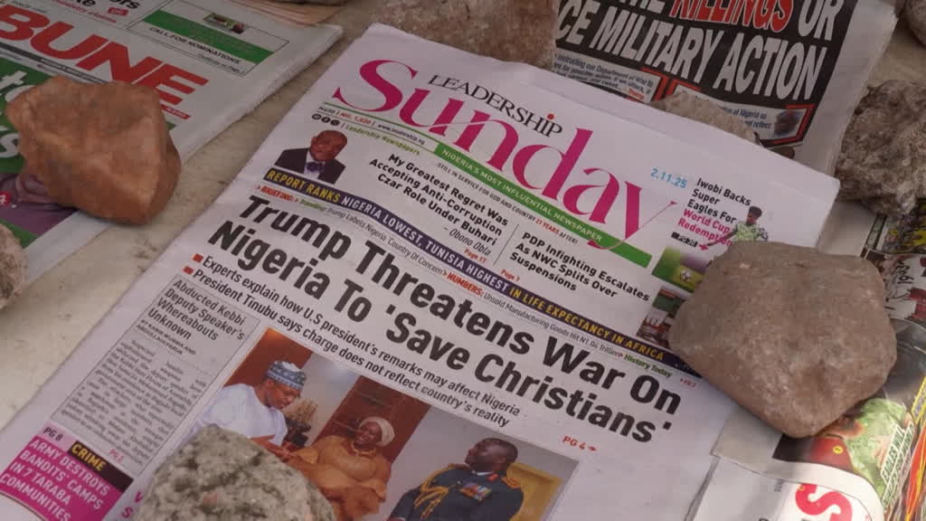 Trump threatens military action in Nigeria