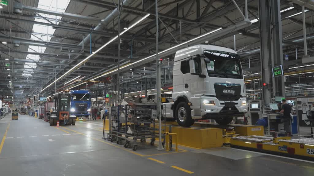 German economy under pressure