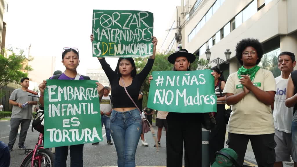 Niñas madres en Perú