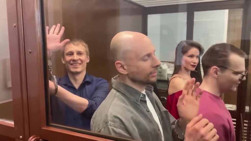 Four Russian journalists sentenced to nearly six years