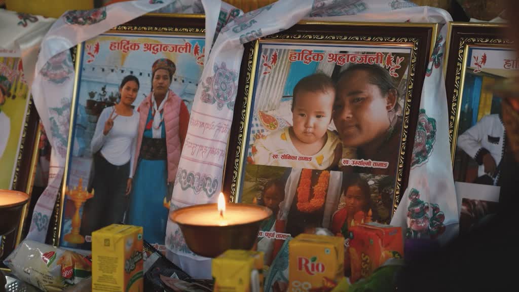 Nepal flood victim: 'I wish I'd died with my family'