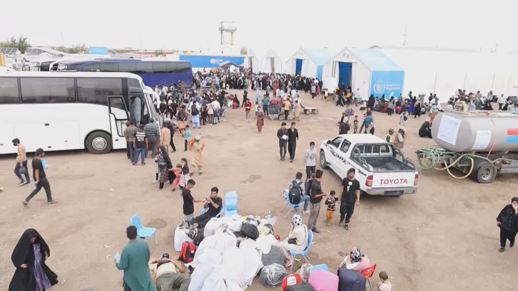 Over a million Afghans forced back from Iran to Taliban rule