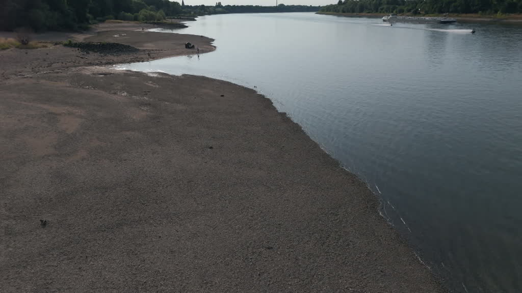 Germany's busiest river is running dry