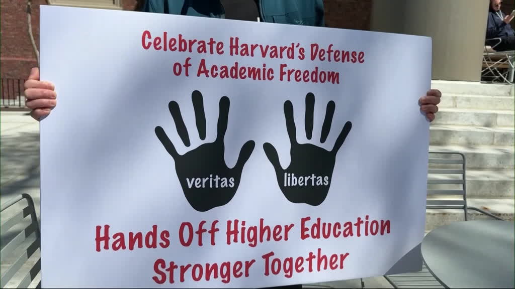 Harvard sues Trump administration over funding freeze 