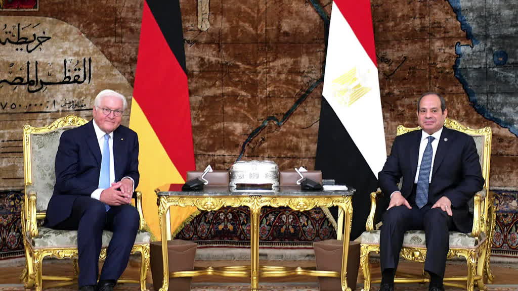 German President Steinmeier visits Egypt