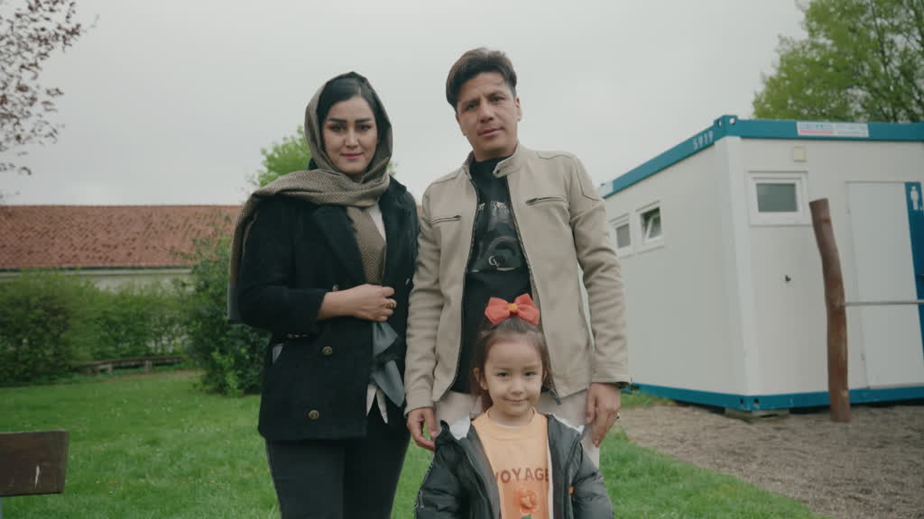 Last to get out: Afghans settle into temporary camp after last Germany flight