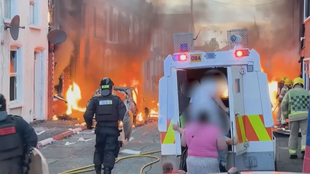 Riots erupt in Northern Ireland after stabbing suspect charged