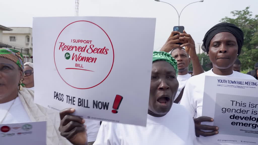 Nigerian women push for more female representation