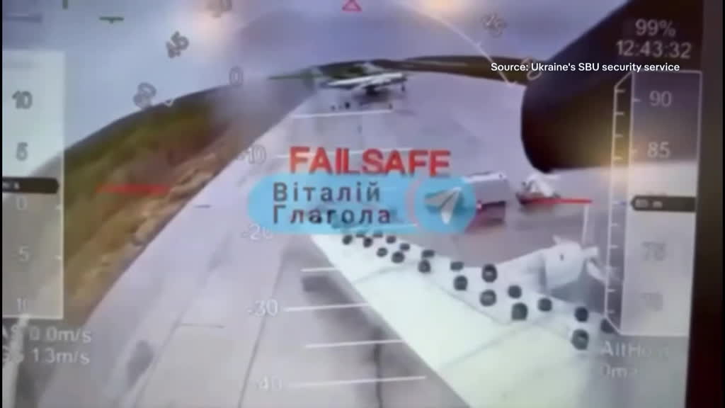 Ukrainian strikes dare deep, wreck Russian bombers