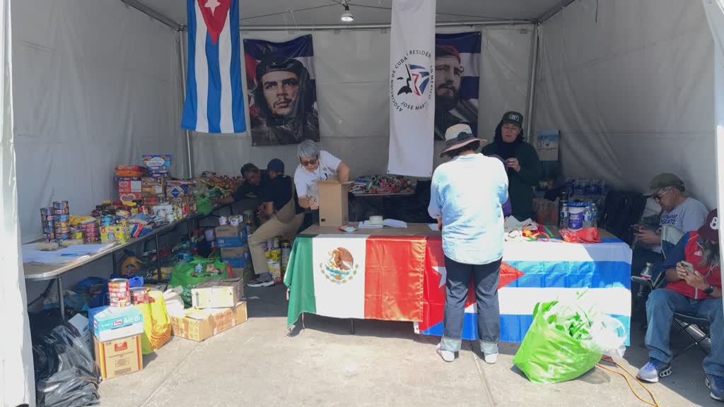 México envía víveres a Cuba