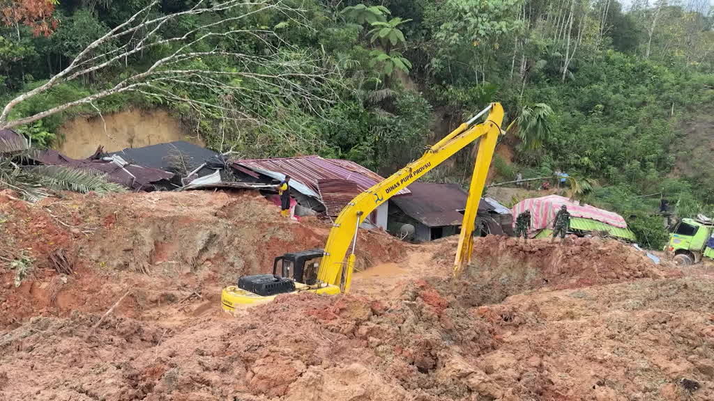 Sumatra landslide survivors criticize deforestation, monoculture