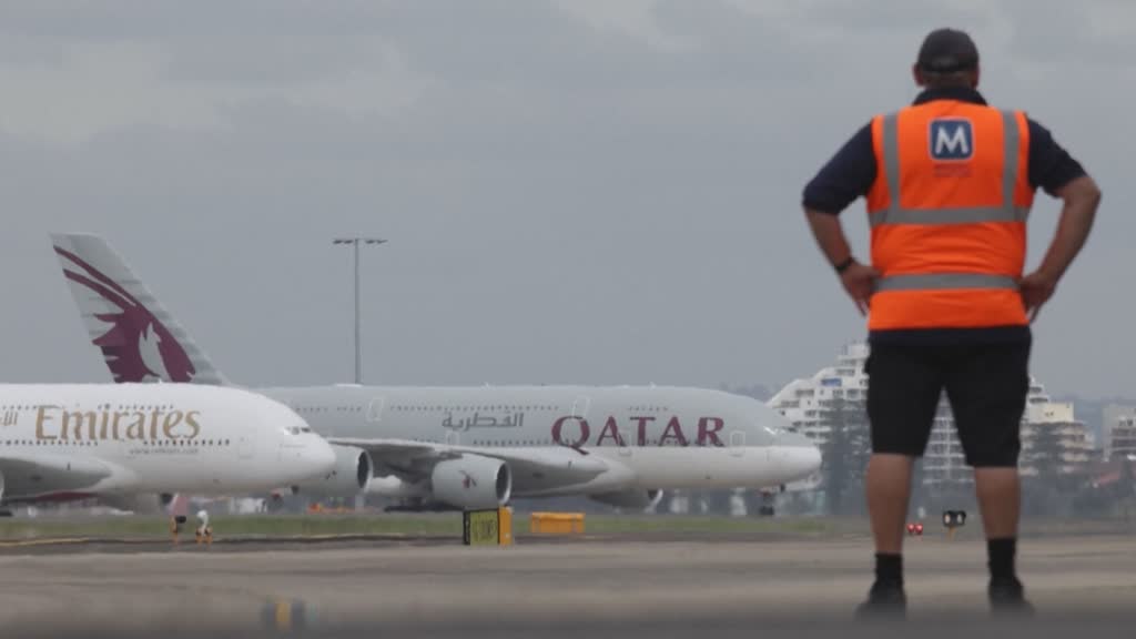 La carga aérea permanece inmovilizada debido a los efectos del conflicto con Irán  