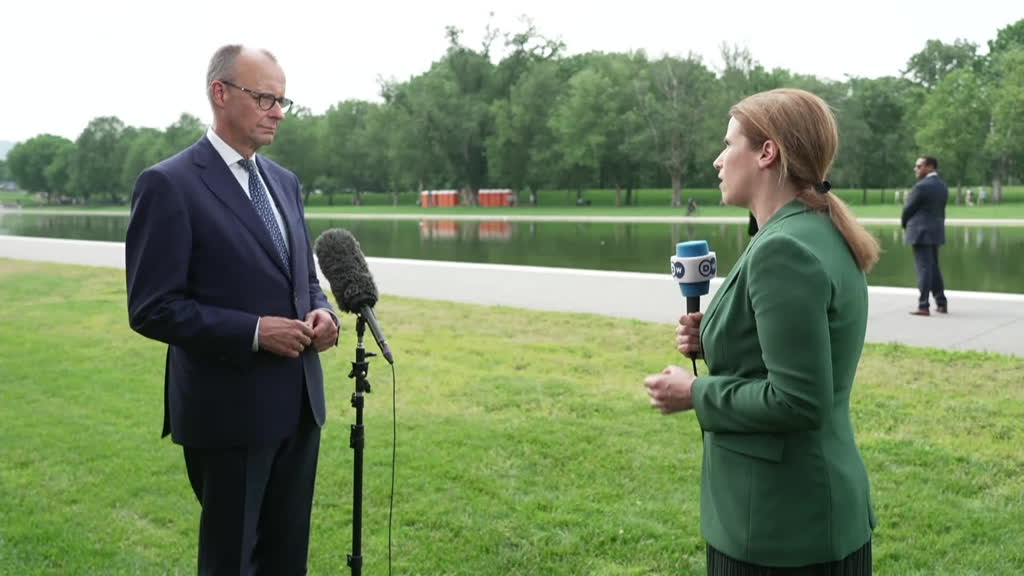 'A very close cooperation' says Merz after meeting Trump 