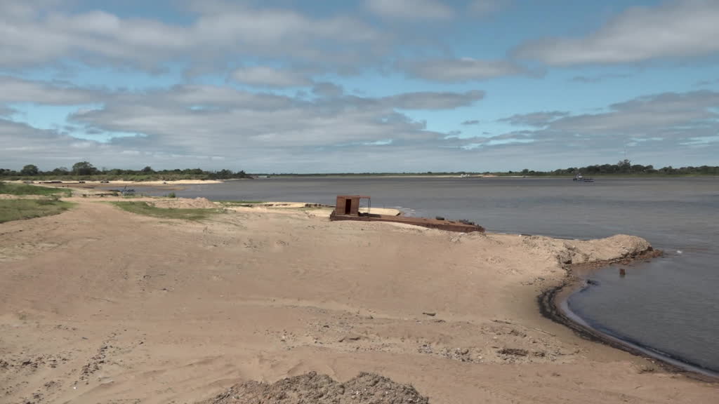 Se seca el corredor fluvial sudamericano