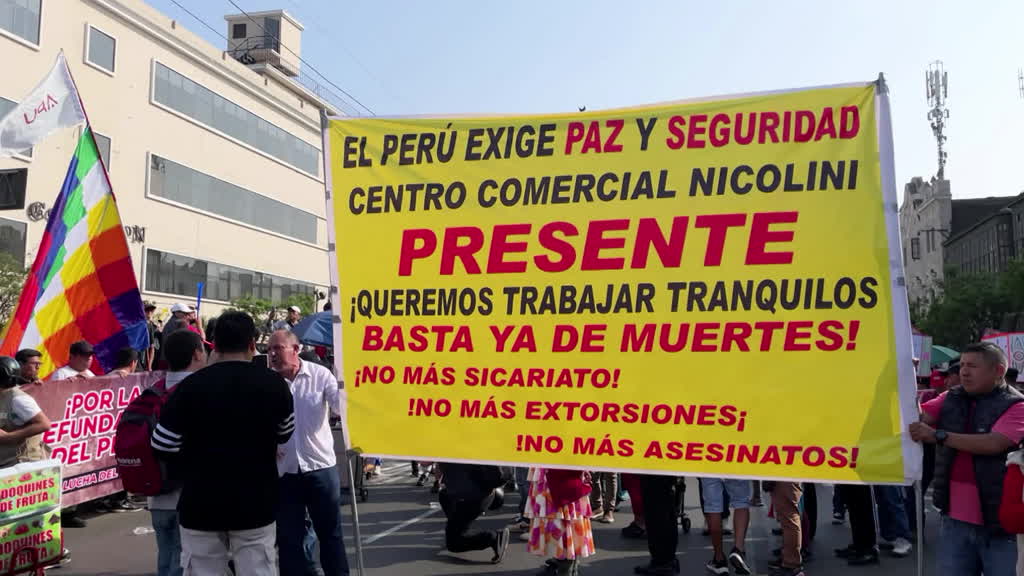 Perú, sacudido por las extorsiones