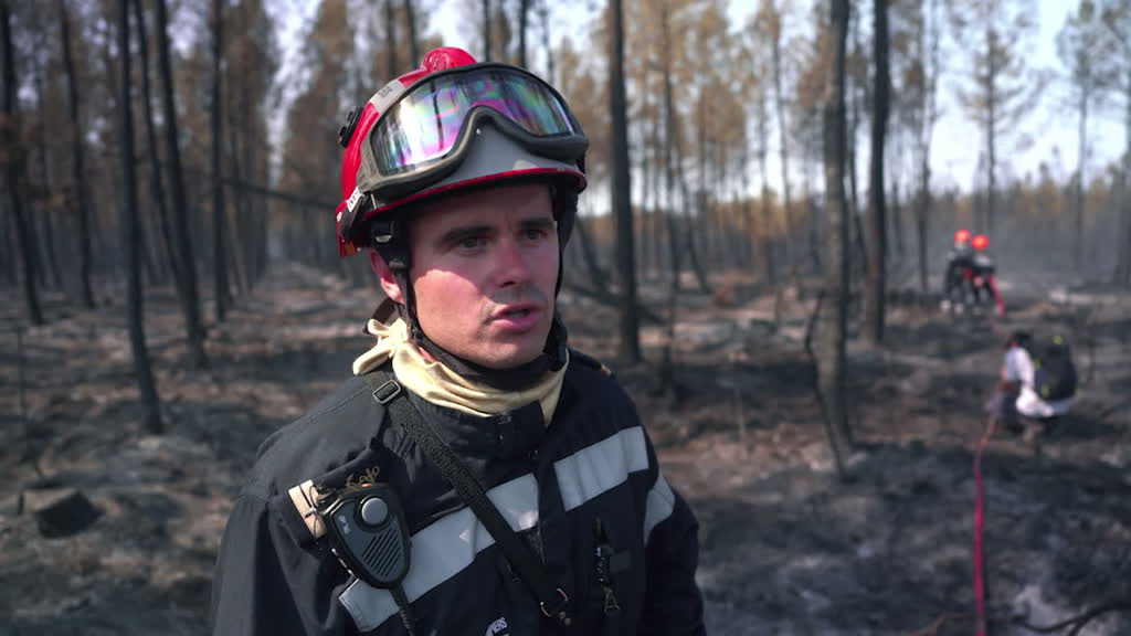 Exhausted firefighters soldier on as heatwave hits 