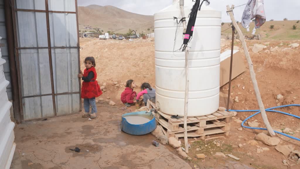 Israeli settlers force Bedouin families from West Bank village