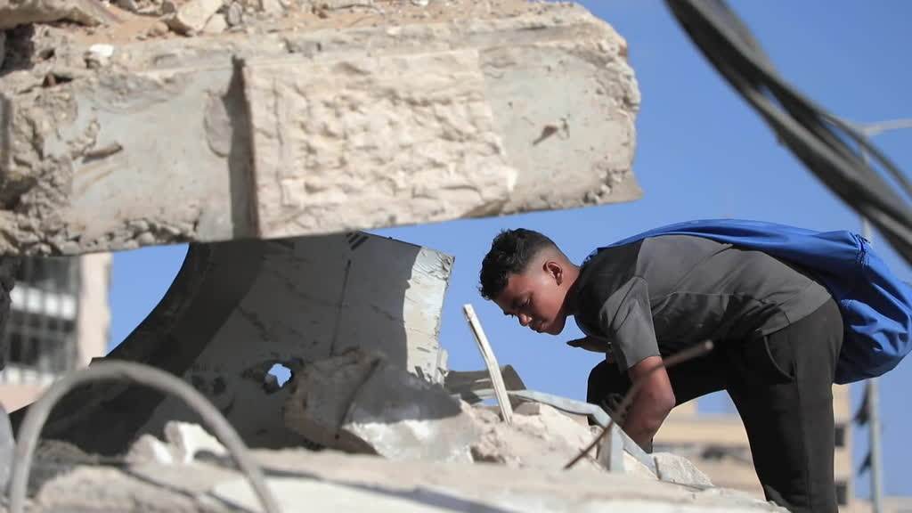Los niños de Gaza viven con miedo constante