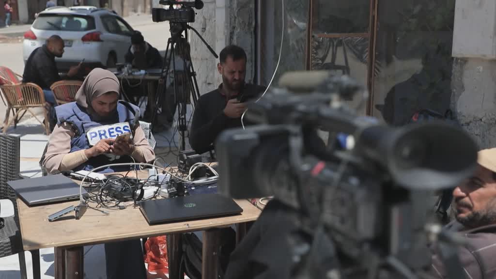 Los desafíos de los periodistas palestinos en Gaza