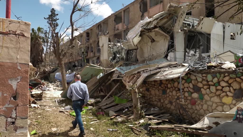 Dimona residents take stock after Iran missile strike