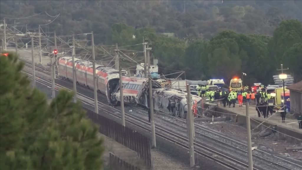 Deadly train collision kills dozens in southern Spain