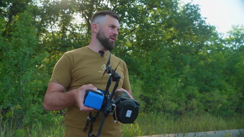 Fiber-optic drones bring new twist to Ukraine war