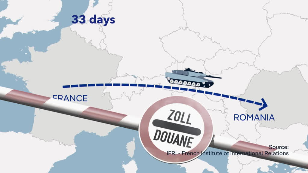 EU to boost military mobility for crisis situations