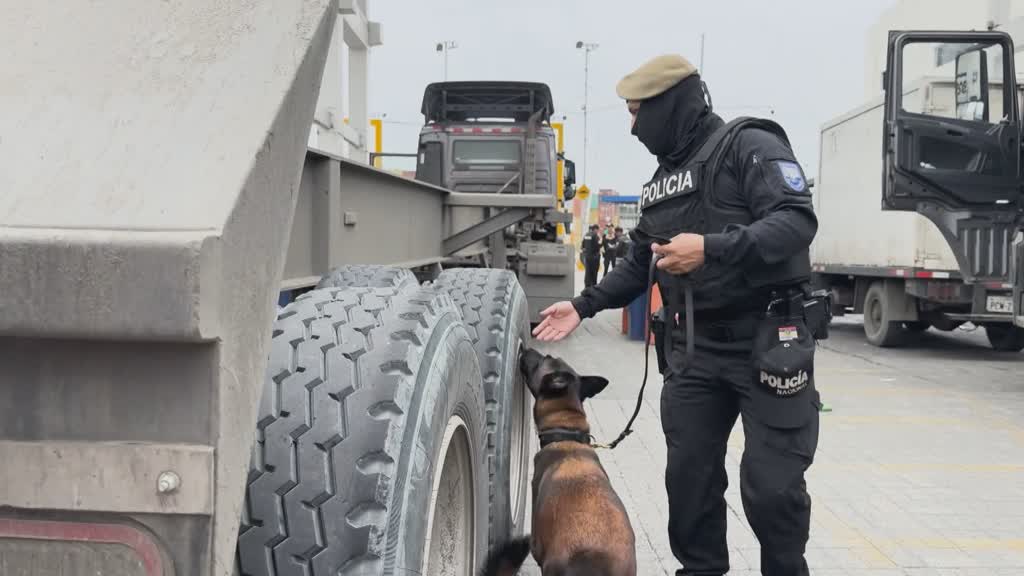 Puertos ecuatorianos luchan contra el narco